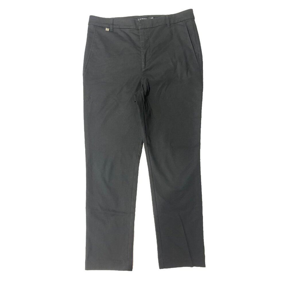 RALPH LAUREN Double-Faced Stretch Cotton Pant 10 Ankle Boss Babe Workwear Baddie